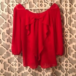 Bowed boutique blouse❤️